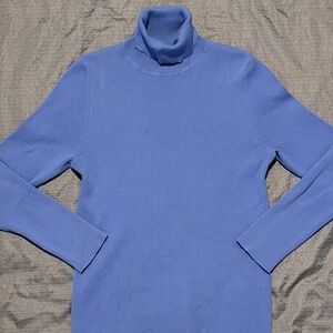 Chico's Blue Long Sleeve Tee